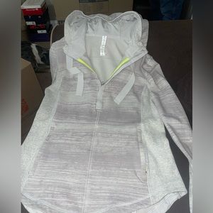 Lululemon Grey Sweatshirt Zip-Up